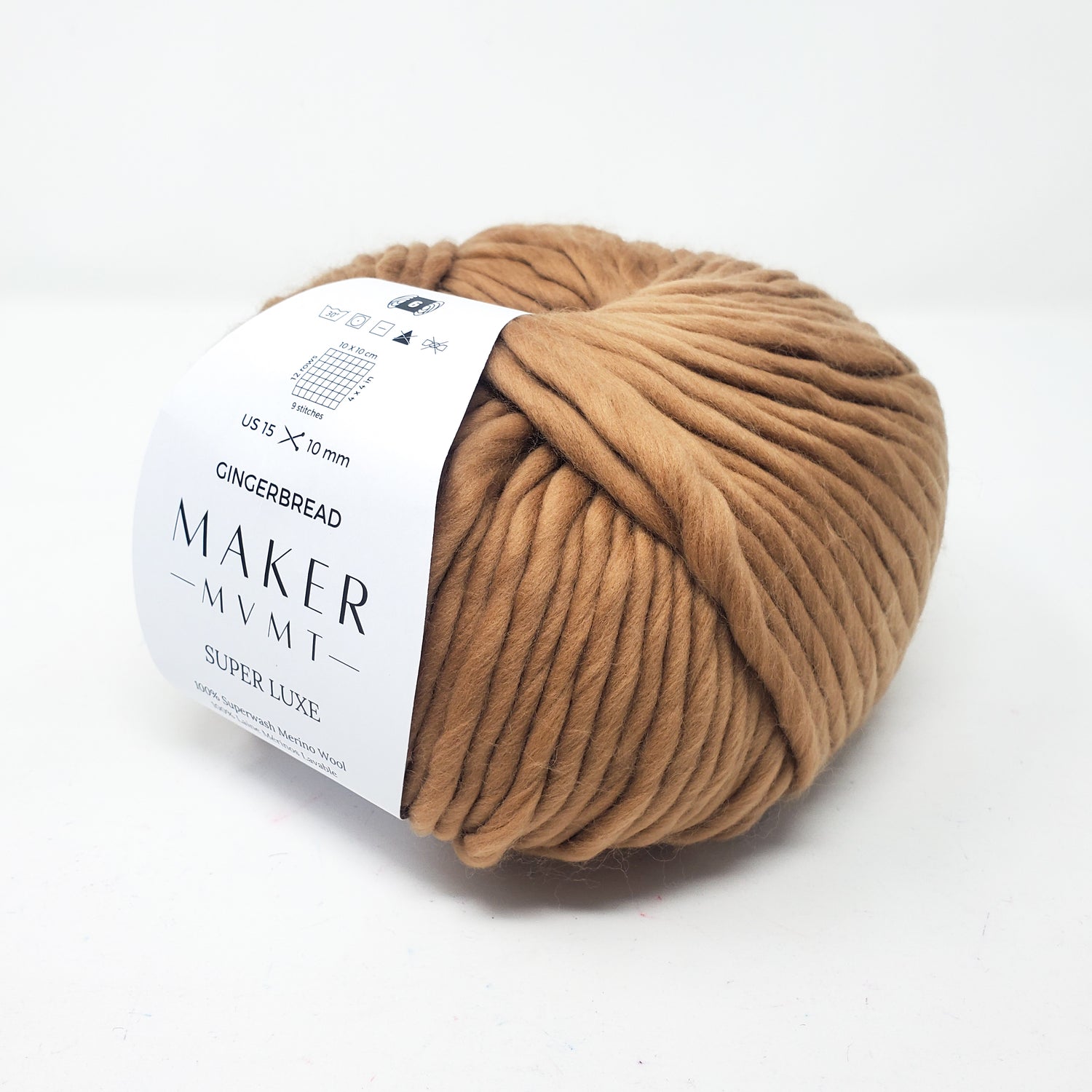 Gingerbread - Super Luxe 100% Superwash Merino Wool