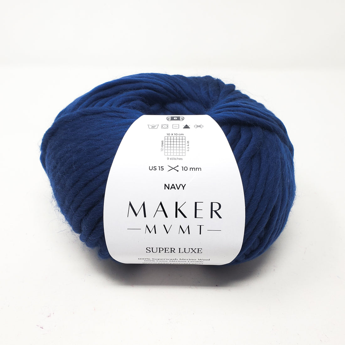 Navy - Super Luxe 100% Superwash Merino Wool