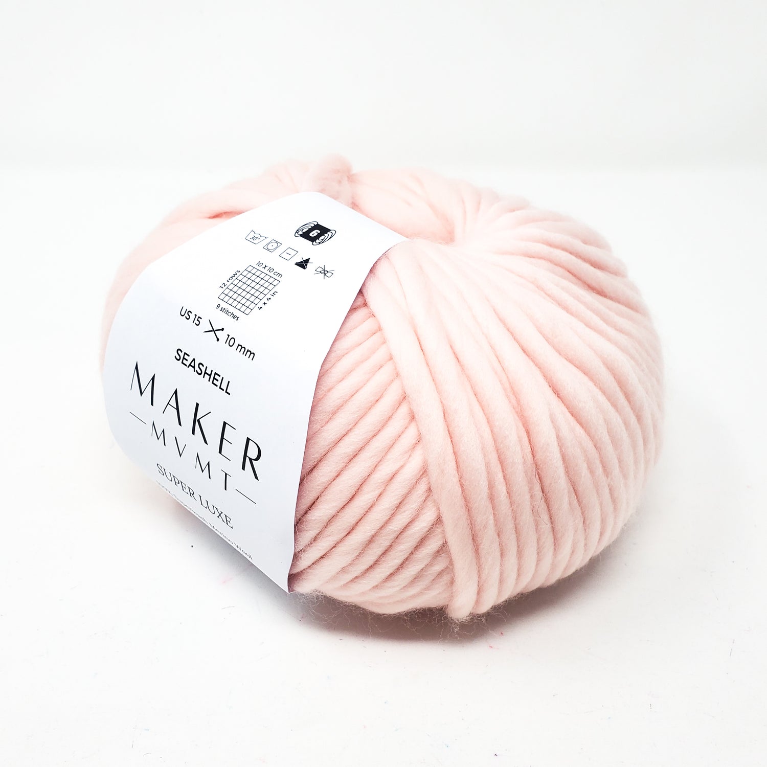 Seashell - Super Luxe 100% Superwash Merino Wool